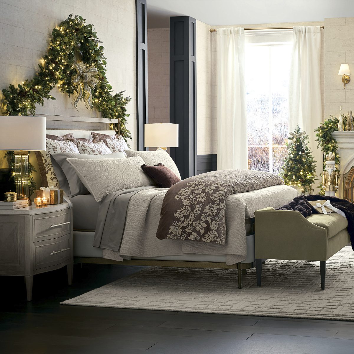 Airedale Embroidered Bedding Collection - Image 4