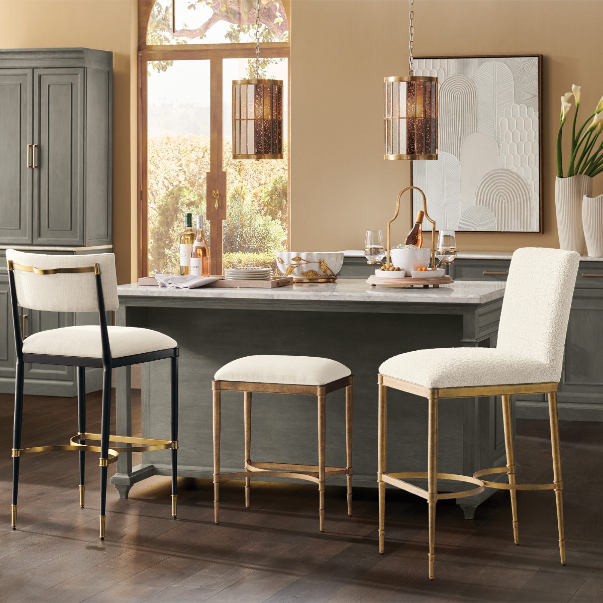 Angelina Backless Bar & Counter Stool - Image 4