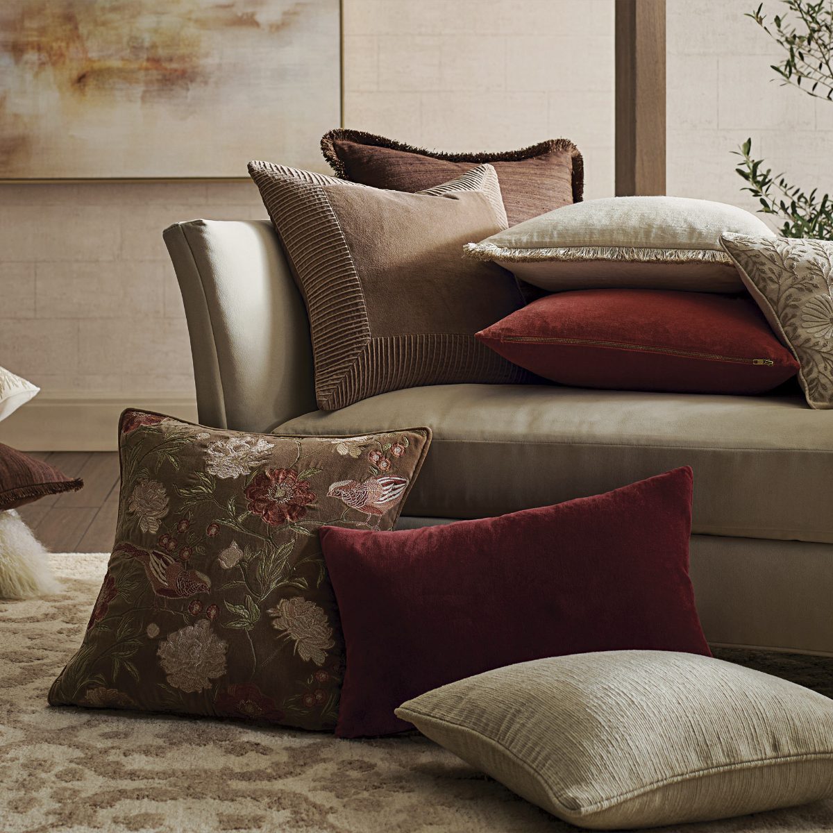 Juliette Velvet Pillow Cover - Image 5