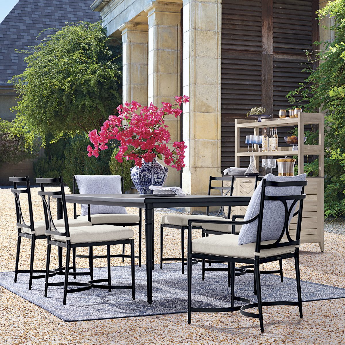 Alternative view of Angelina Dining Chair Cushion