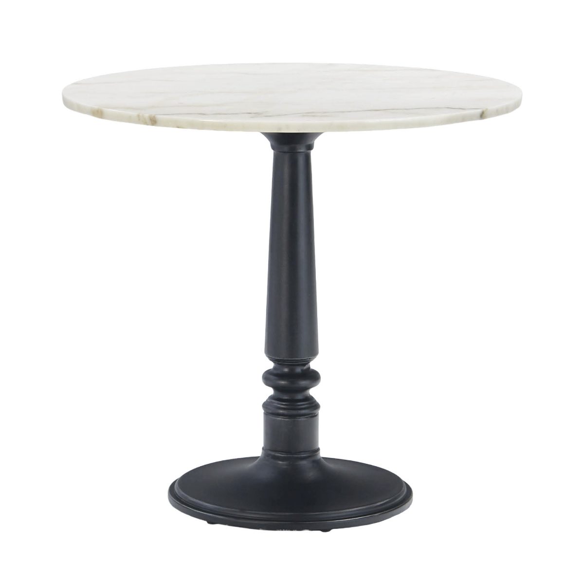 Alternative view of Amalfi Bistro Table in Aluminum
