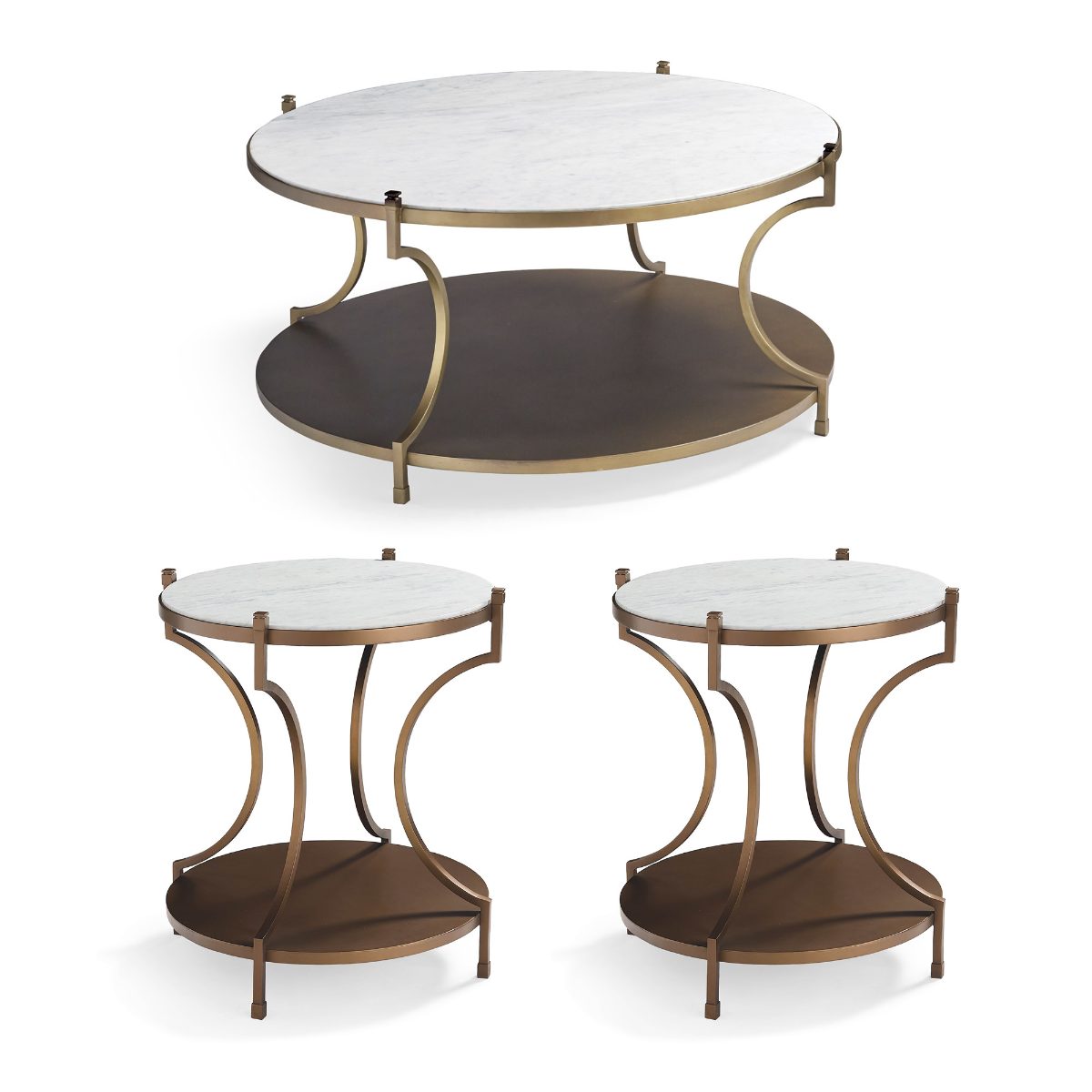 Alternative view of Amara 3-Pc. Coffee Table Set With Two Side Tables
