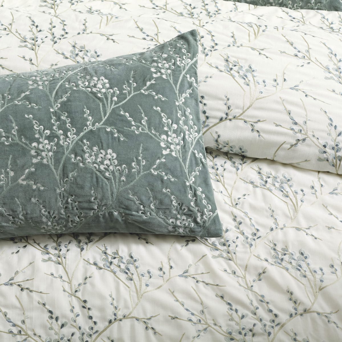 Alternative view of Cresswell Embroidered Bedding Collection