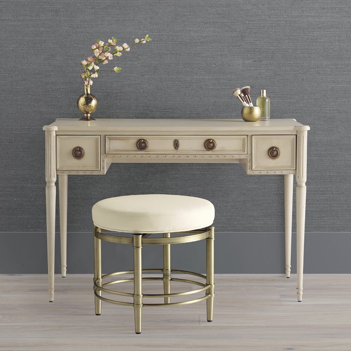 Annecy Swivel Vanity Stool