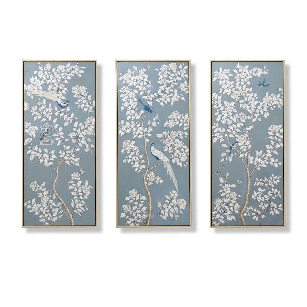 Annette Handpainted Triptych