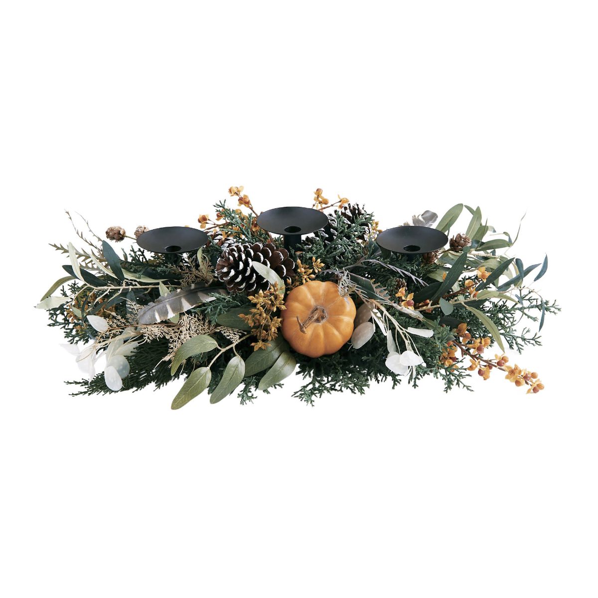 Alternative view of Autumn's Embrace Centerpiece