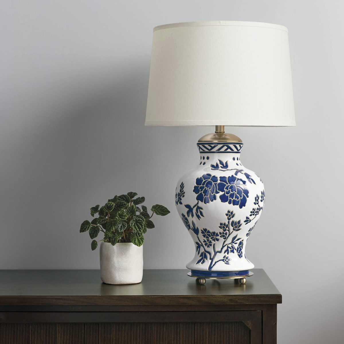 Alternative view of Bowden Hand Painted Table Lamp