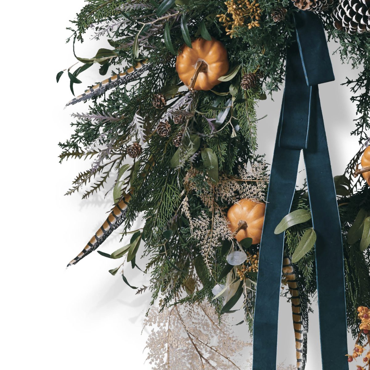 Alternative view of Autumn's Embrace Wreath