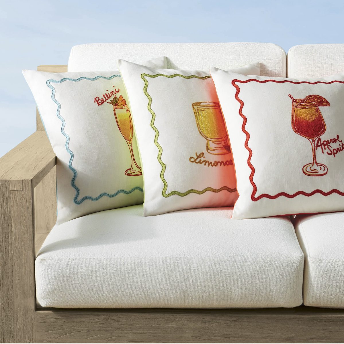 Aperitivo Indoor/Outdoor Pillow Cover