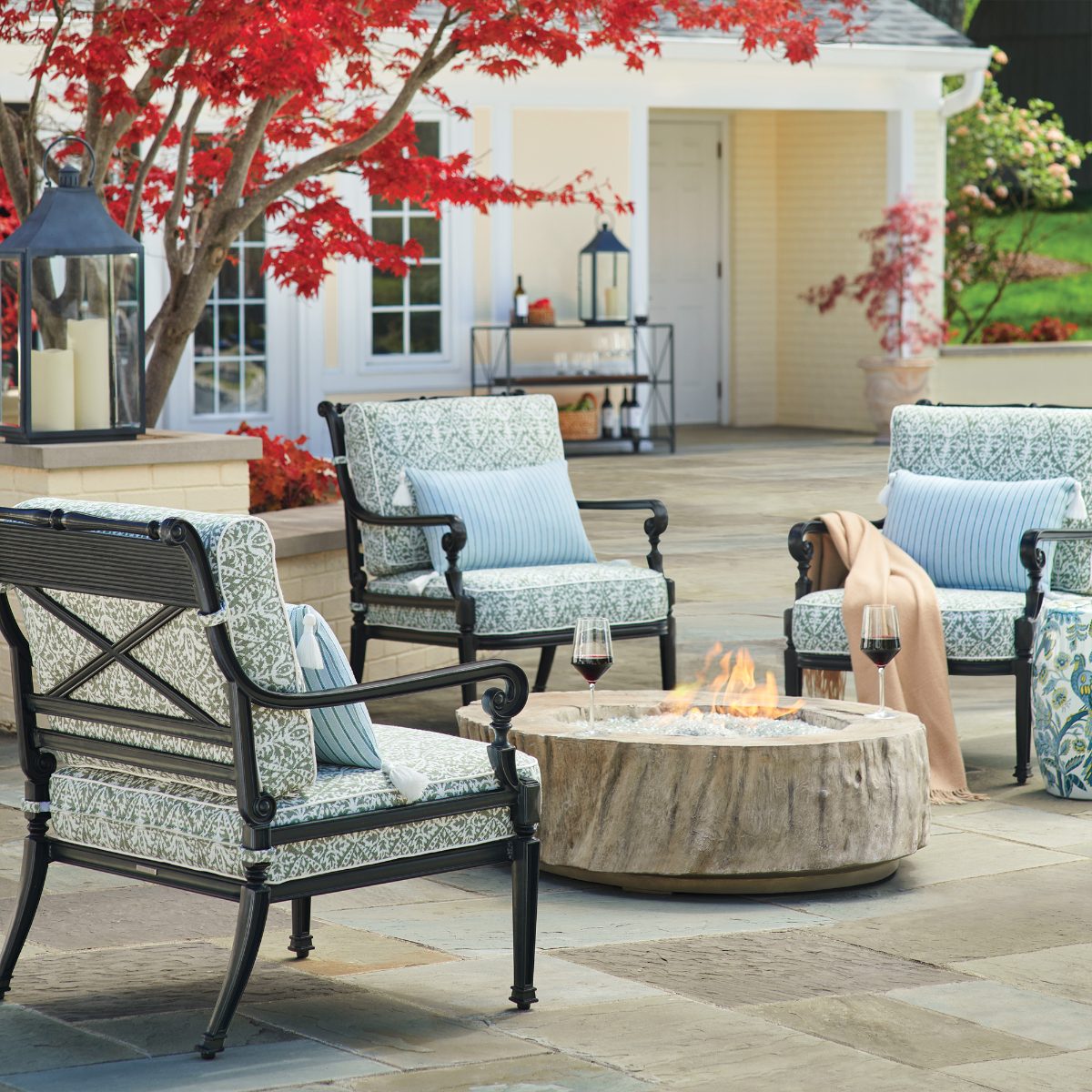 Alternative view of Bryndle Root Fire Pit