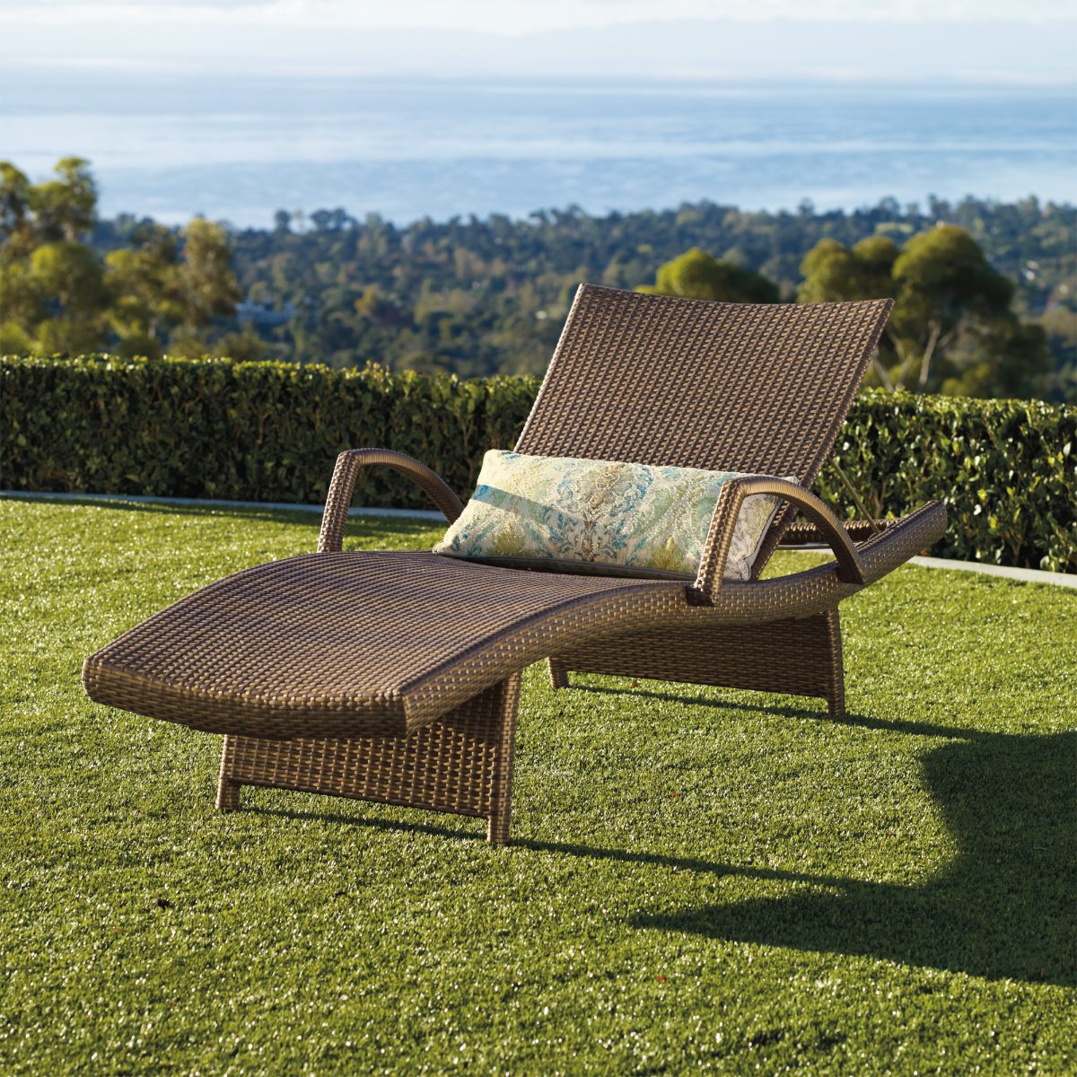 Alternative view of Balencia Chaise Lounges with Arms, Set of Two