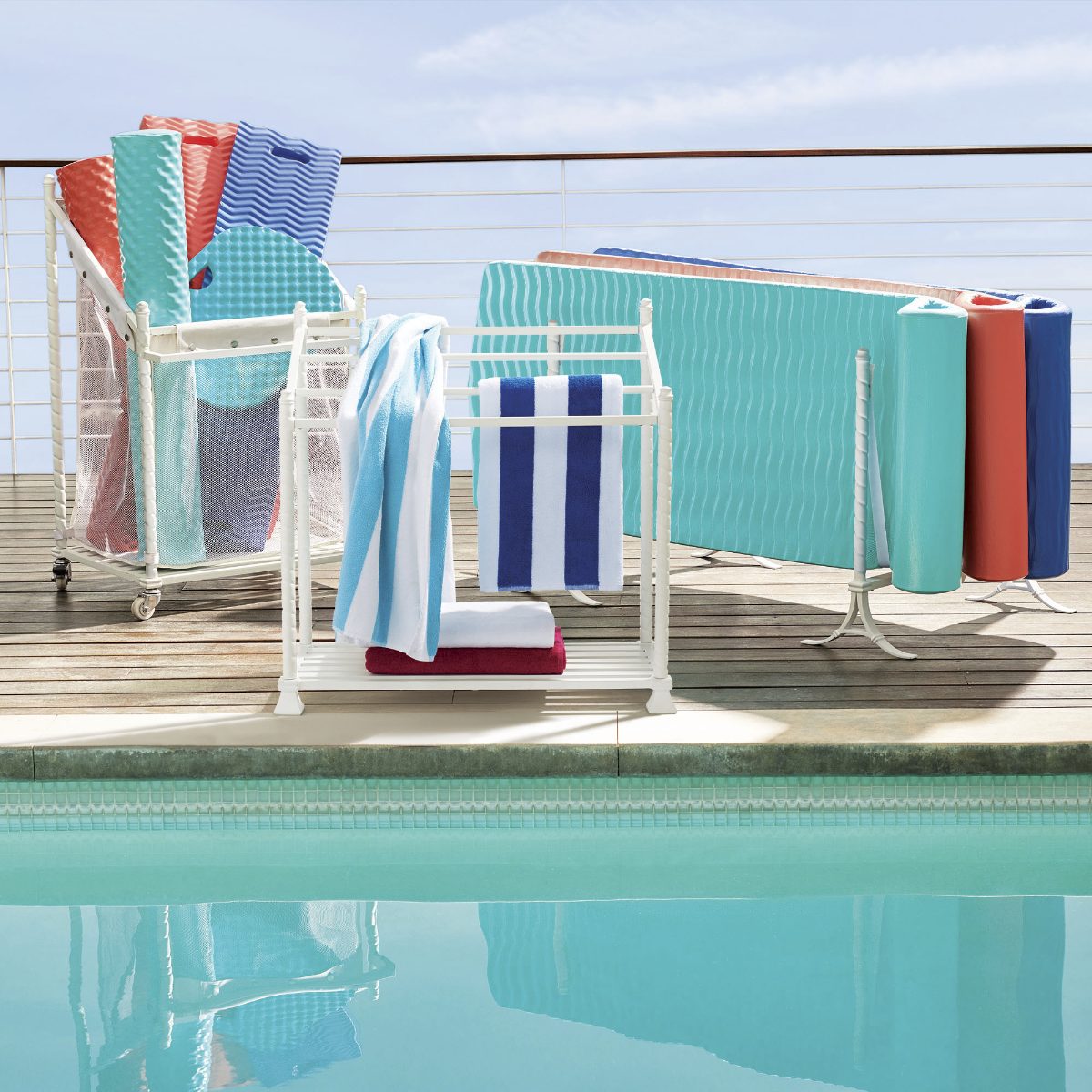 Sinclair Pool Storage, Set of Three