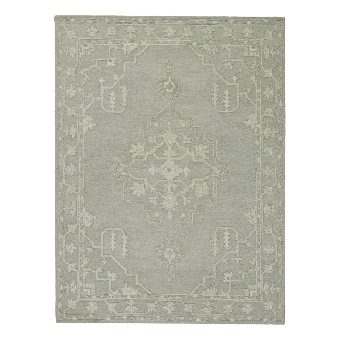 Alternative view of Serene Hand-Tufted Wool Rug