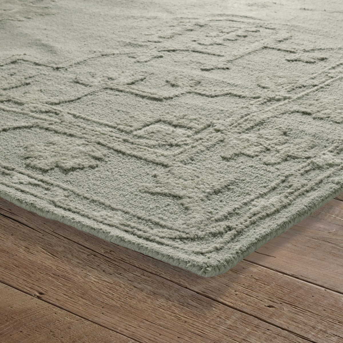 Serene Hand-Tufted Wool Rug - Image 3