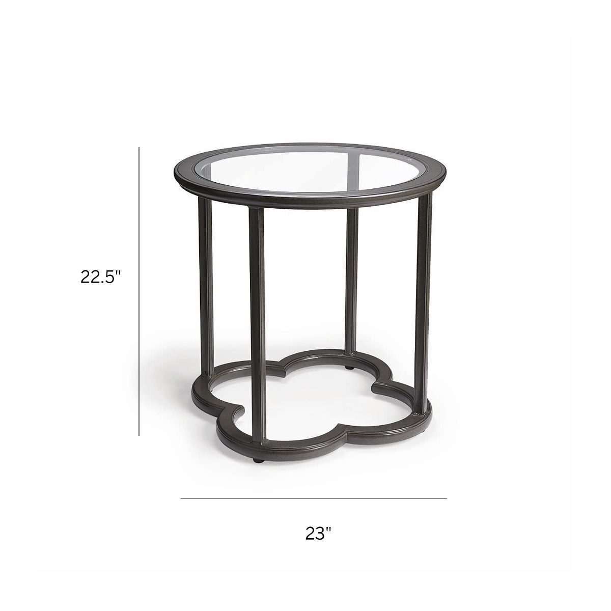 Avery Coffee Table in Slate Aluminum - Image 6