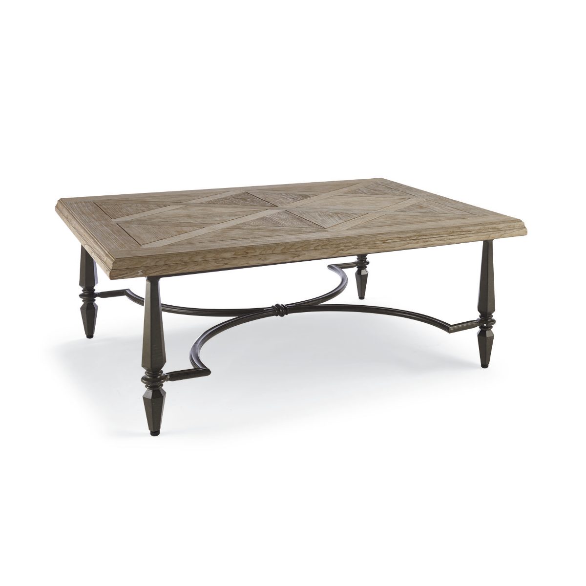 Avery Coffee Table in Slate Aluminum
