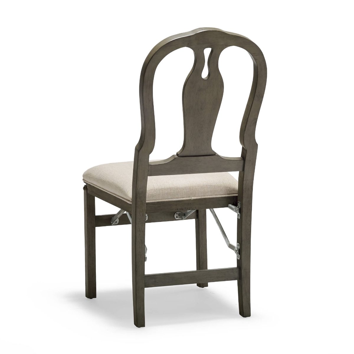 Modern Chippendale Folding Chairs, Set of Two - Image 5