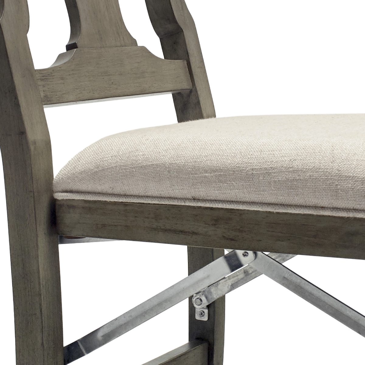 Modern Chippendale Folding Chairs, Set of Two - Image 6