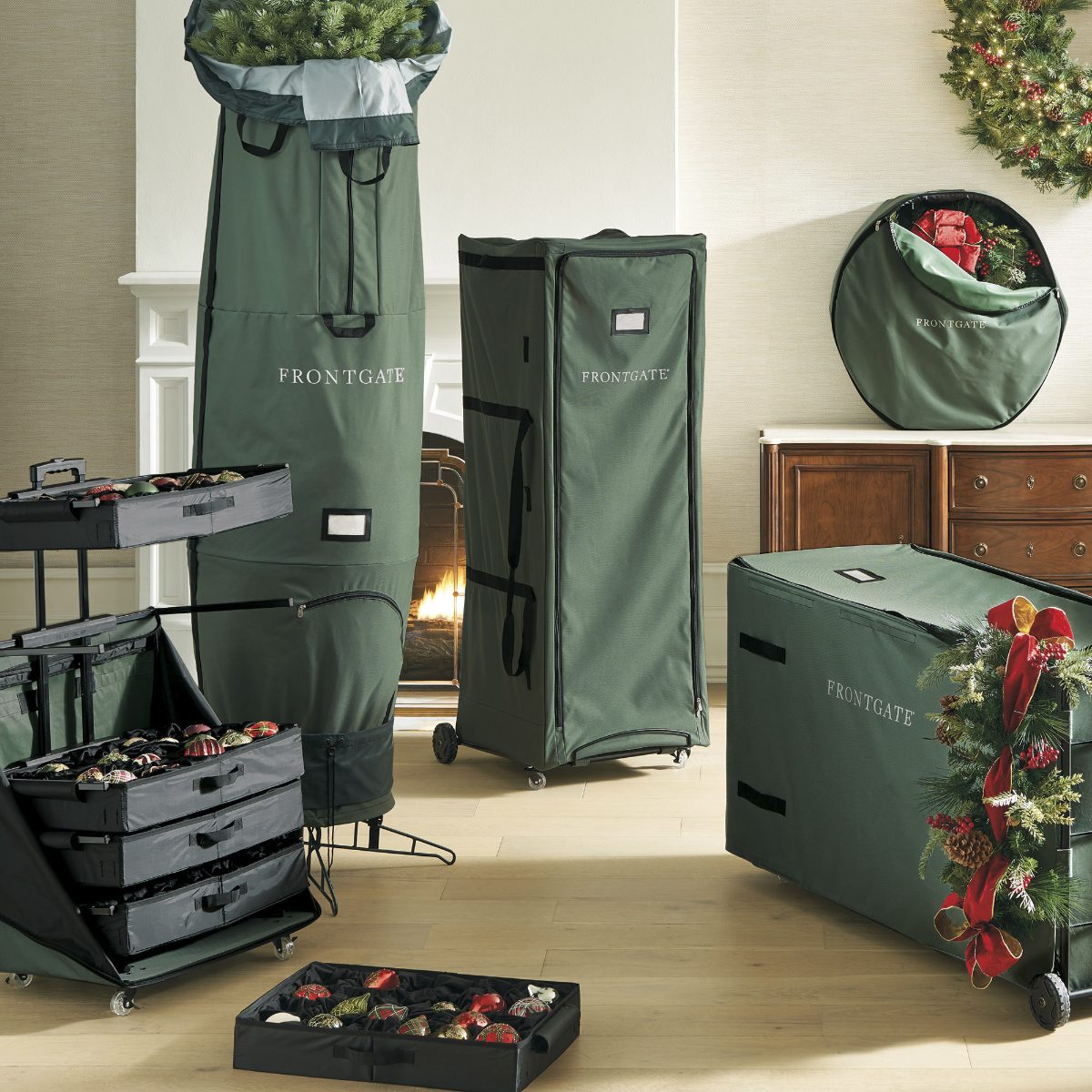 Alternative view of Slim Storage Bag for 6 ft.-9 ft. Christmas Tree