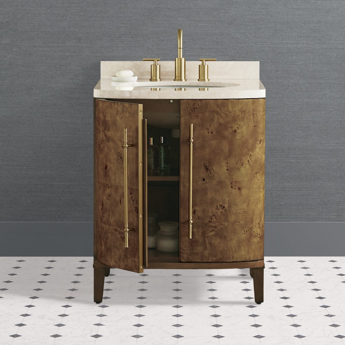 Alternative view of Brando 27" Powder Bath Vanity