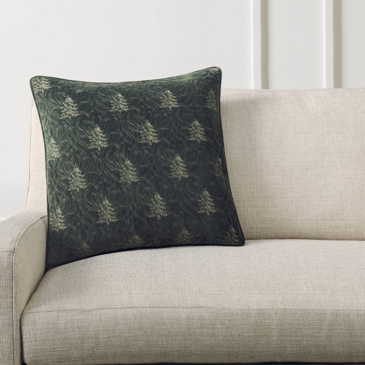 Carroll Quilted Pillow Cover