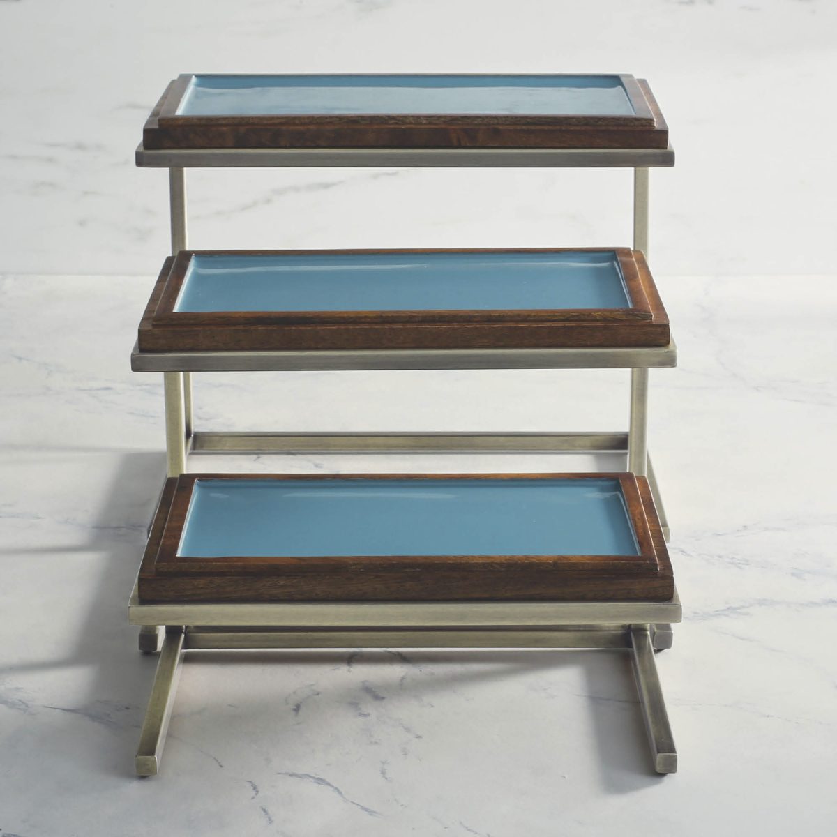 Alternative view of Chef Symon 3-Piece Tiered Server
