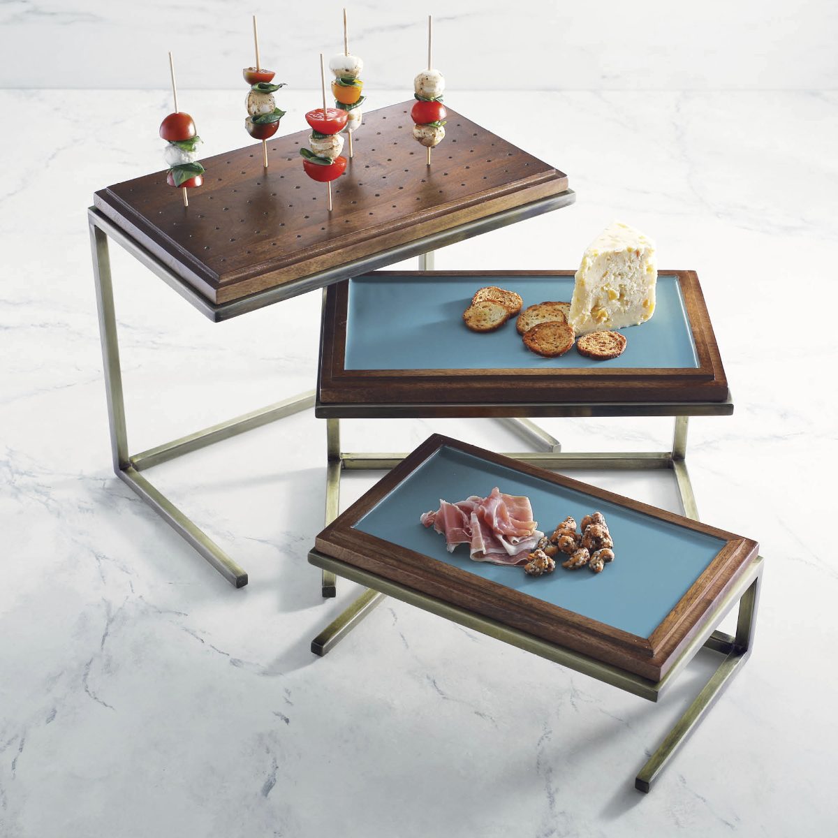 Chef Symon 3-Piece Tiered Server