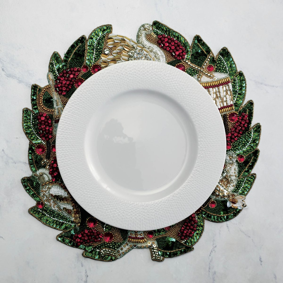 Alternative view of Christmas Carol Placemats, Set of Two
