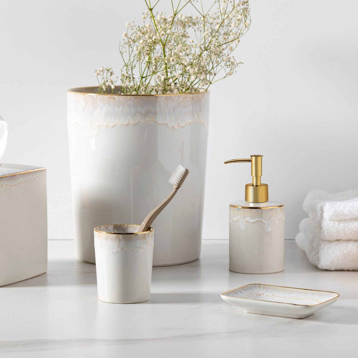 Alternative view of Casafina Taormina Countertop Accessories