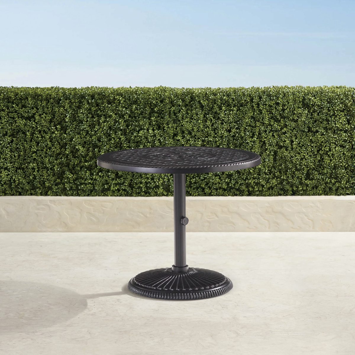 Carlisle Pedestal Bistro Table