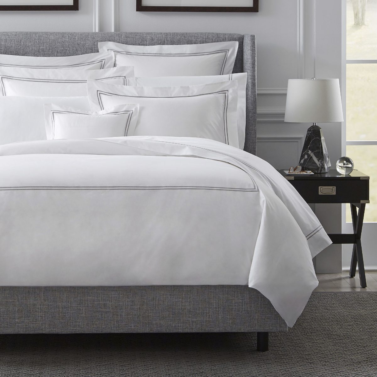 Alternative view of SFERRA Grande Hotel Pillowcases, Set of Two