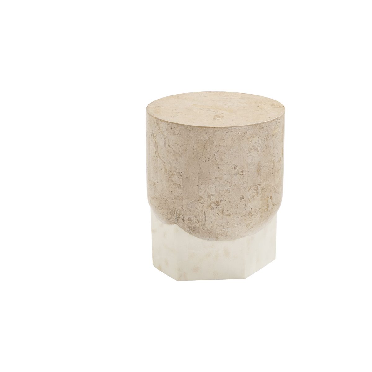 Caldera Stone Accent Stool - Image 4