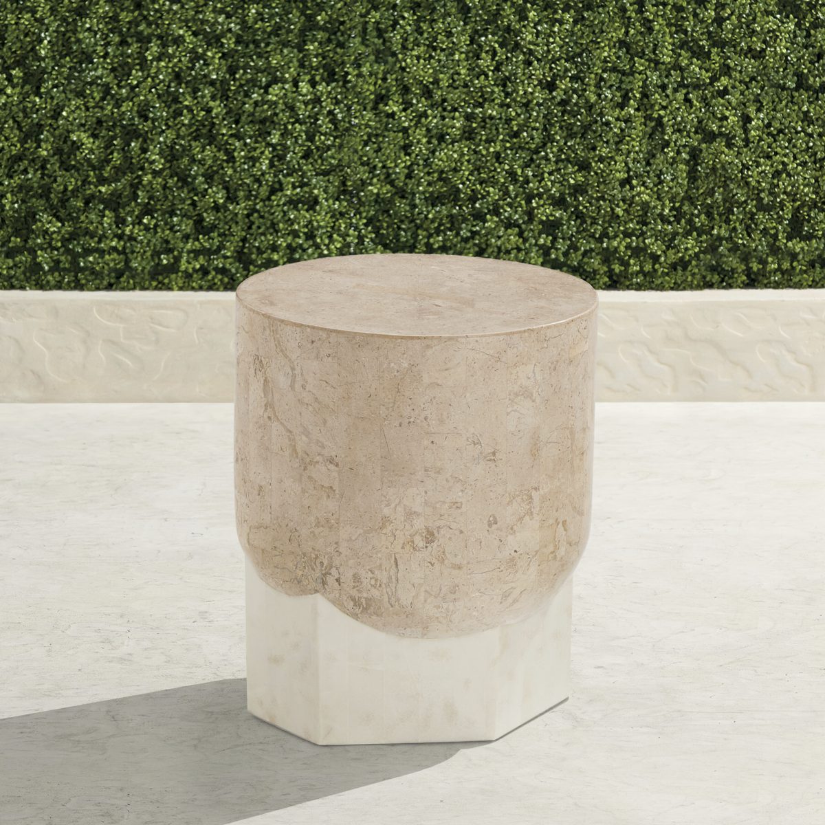 Caldera Stone Accent Stool