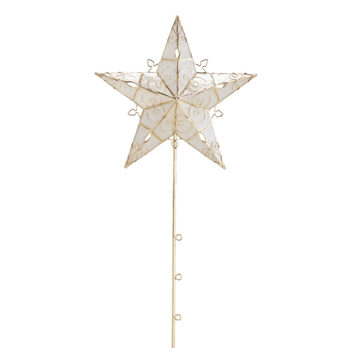 Capiz Star Tree Topper - Image 3