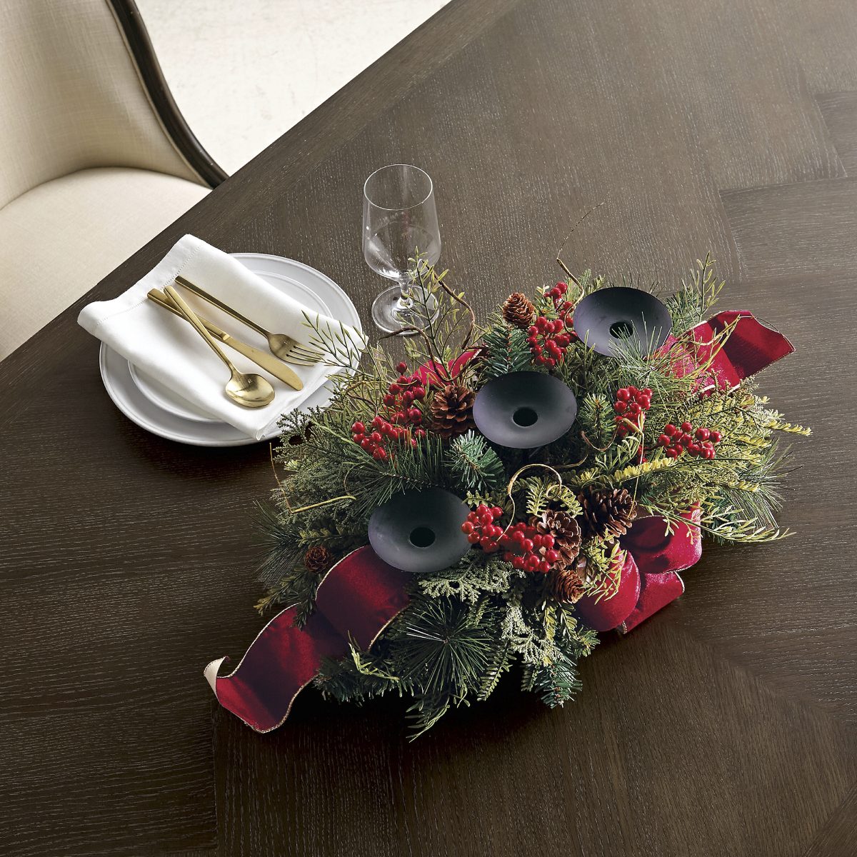 Alternative view of Christmas Cheer Centerpiece
