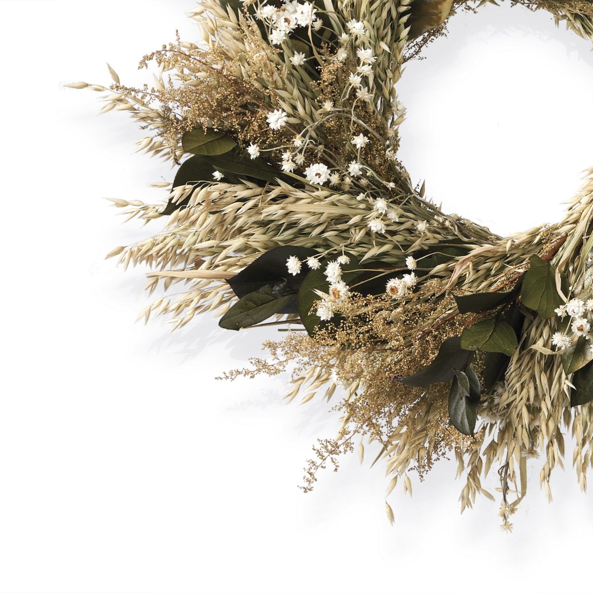 Alternative view of Basil Tranquility Wreath
