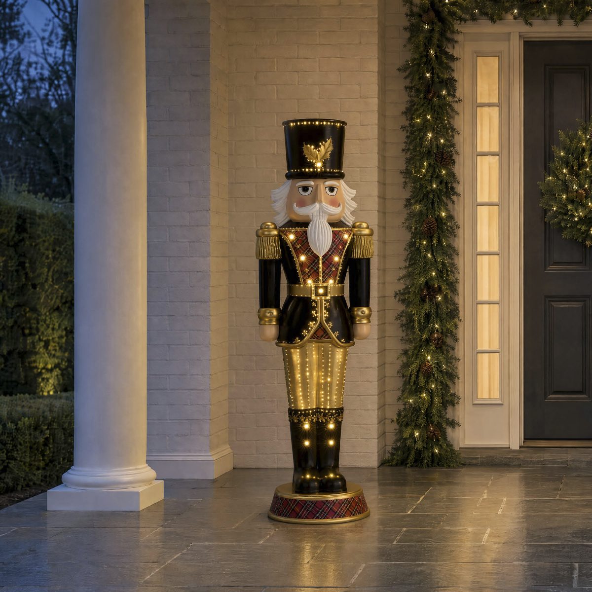 5 ft. LED Sir Christmas Nutcracker