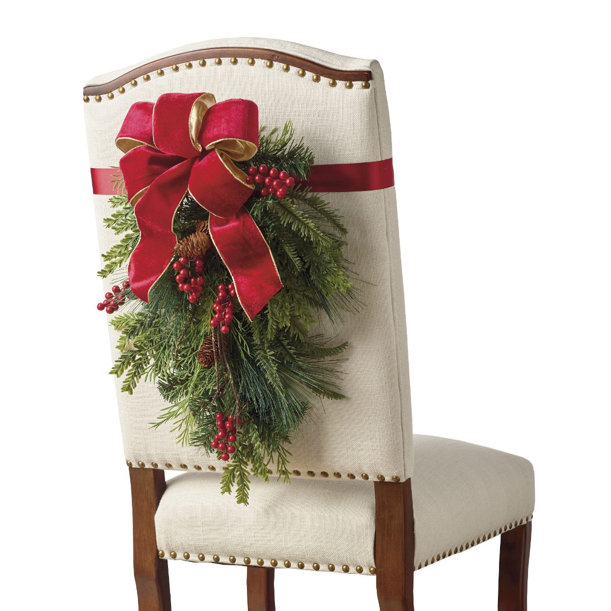 Christmas Cheer Chairback Swag, Set of Two - Image 5