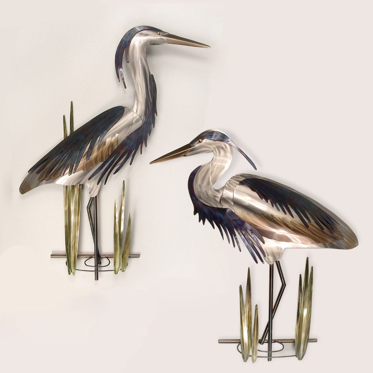 Blue Heron Indoor/Outdoor Wall Art