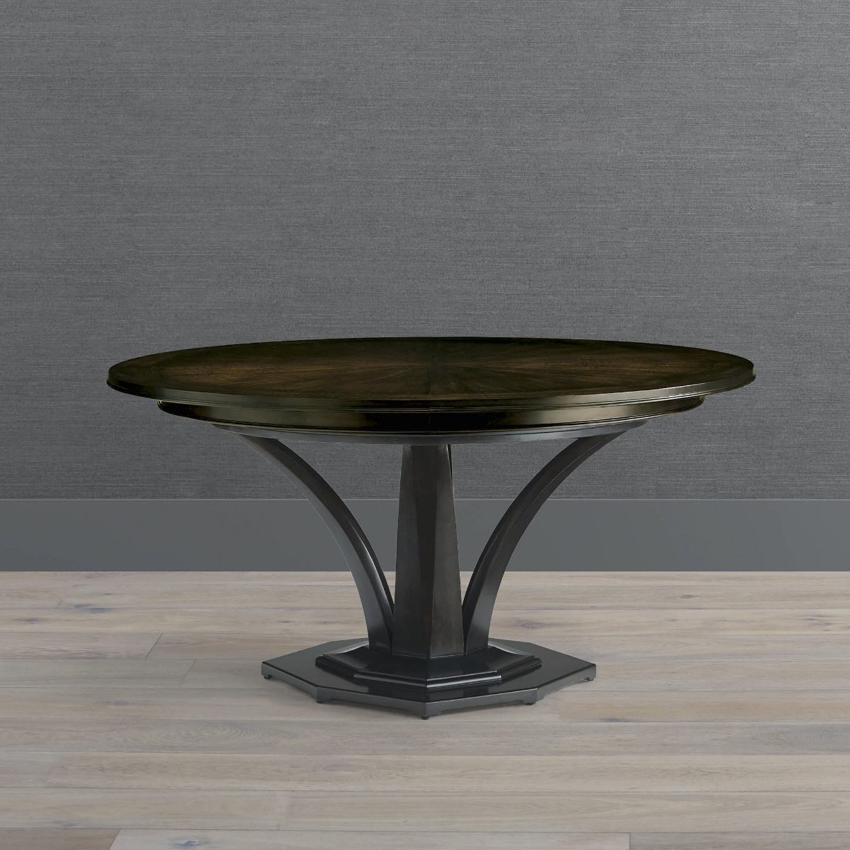 Denton Extendable Round Dining Table (60"–80")