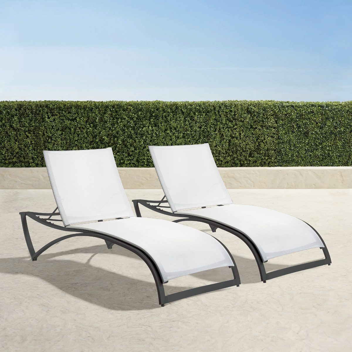 Baja Chaise Lounges, Set of Two