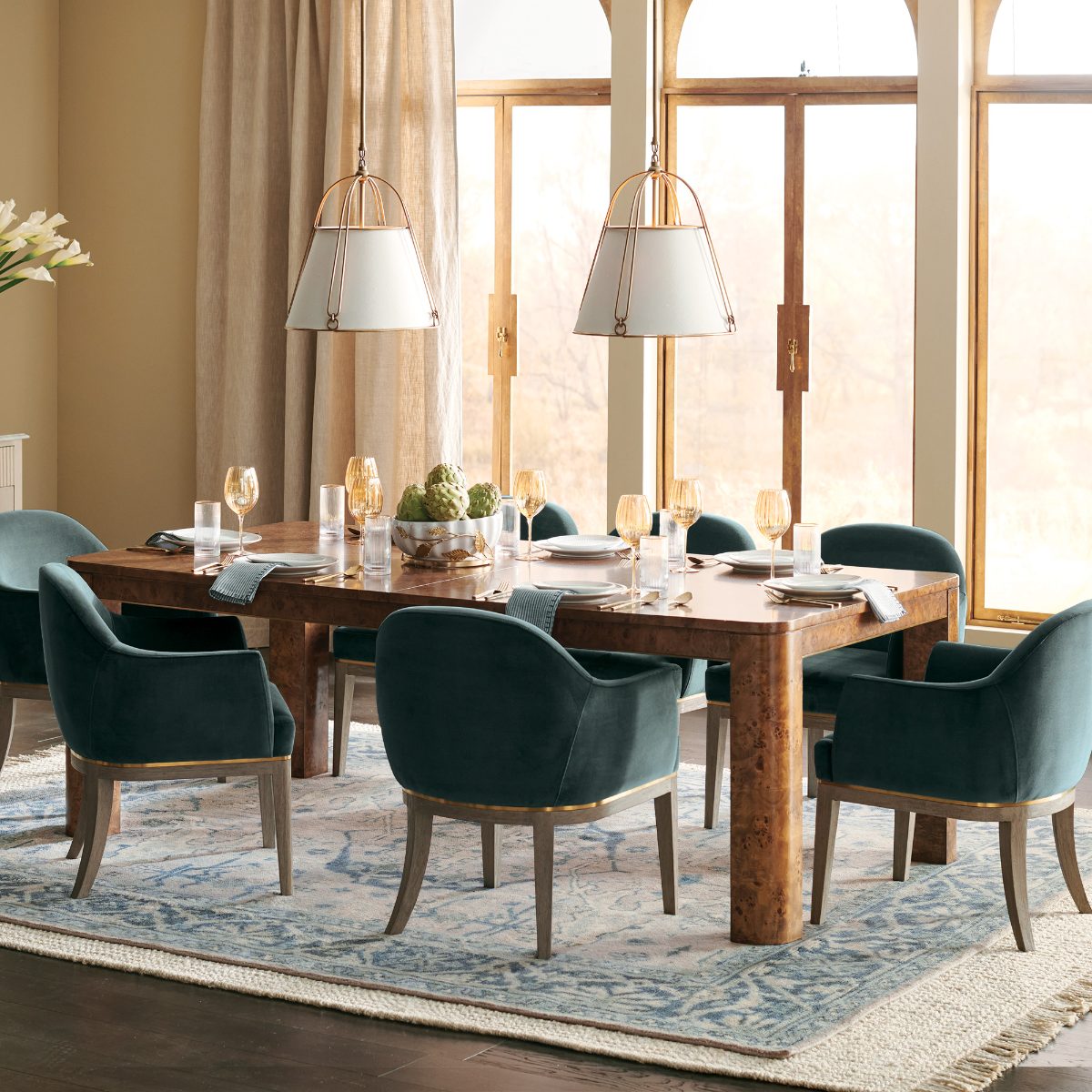 Brando Extendable Rectangular Dining Table (86"–118") - Image 3