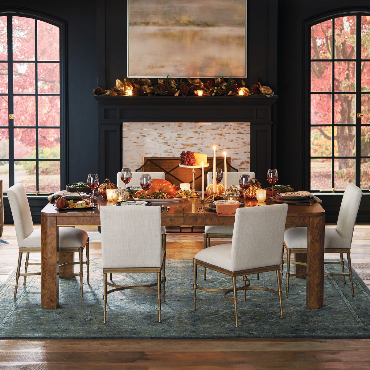 Brando Extendable Rectangular Dining Table (86"–118") - Image 4
