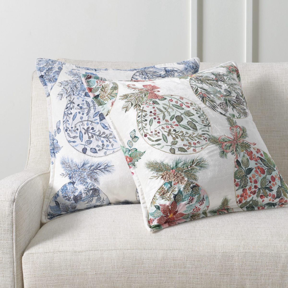 Beaded Ornaments Pillow Cover