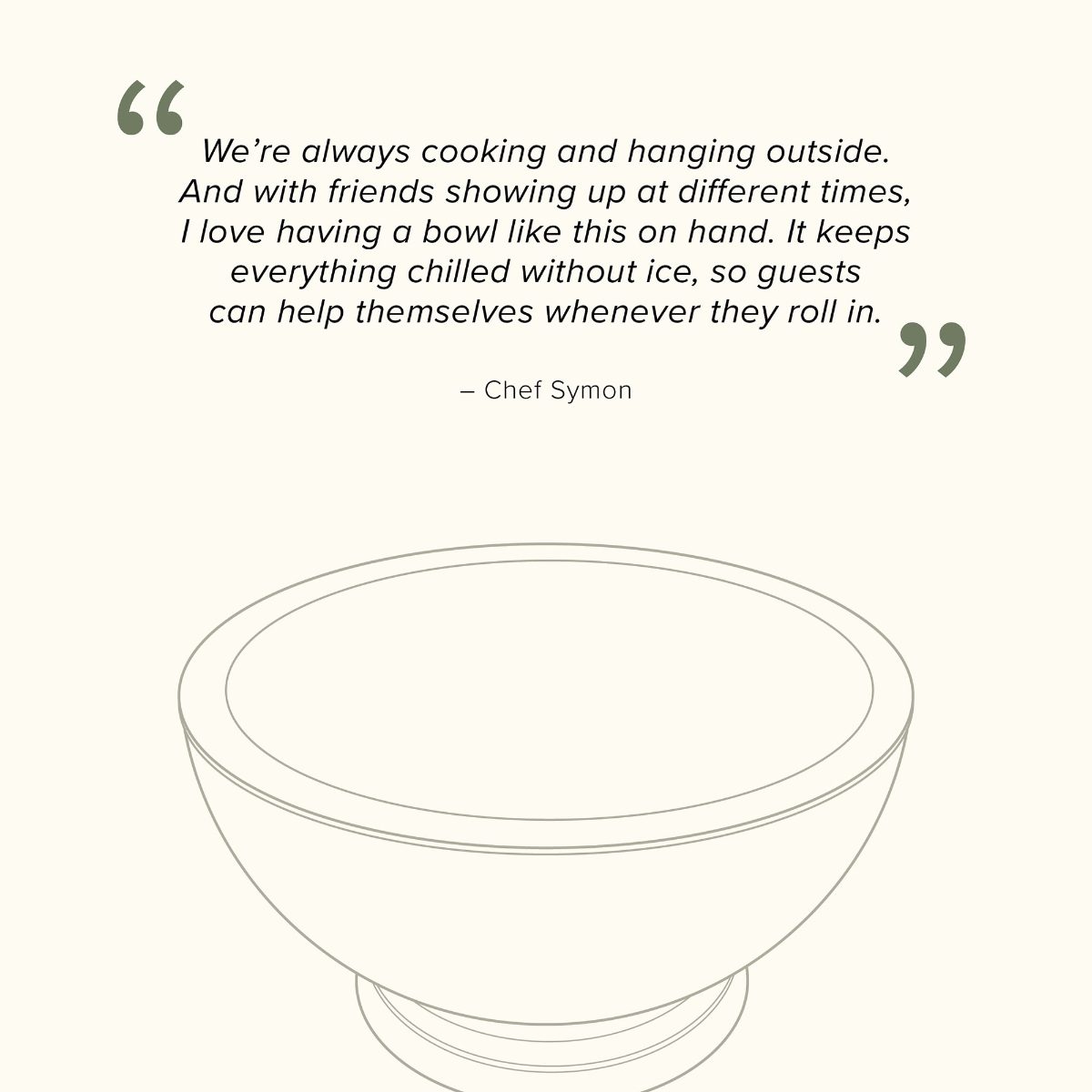 Chef Symon Double-walled Serving Bowl - Image 3