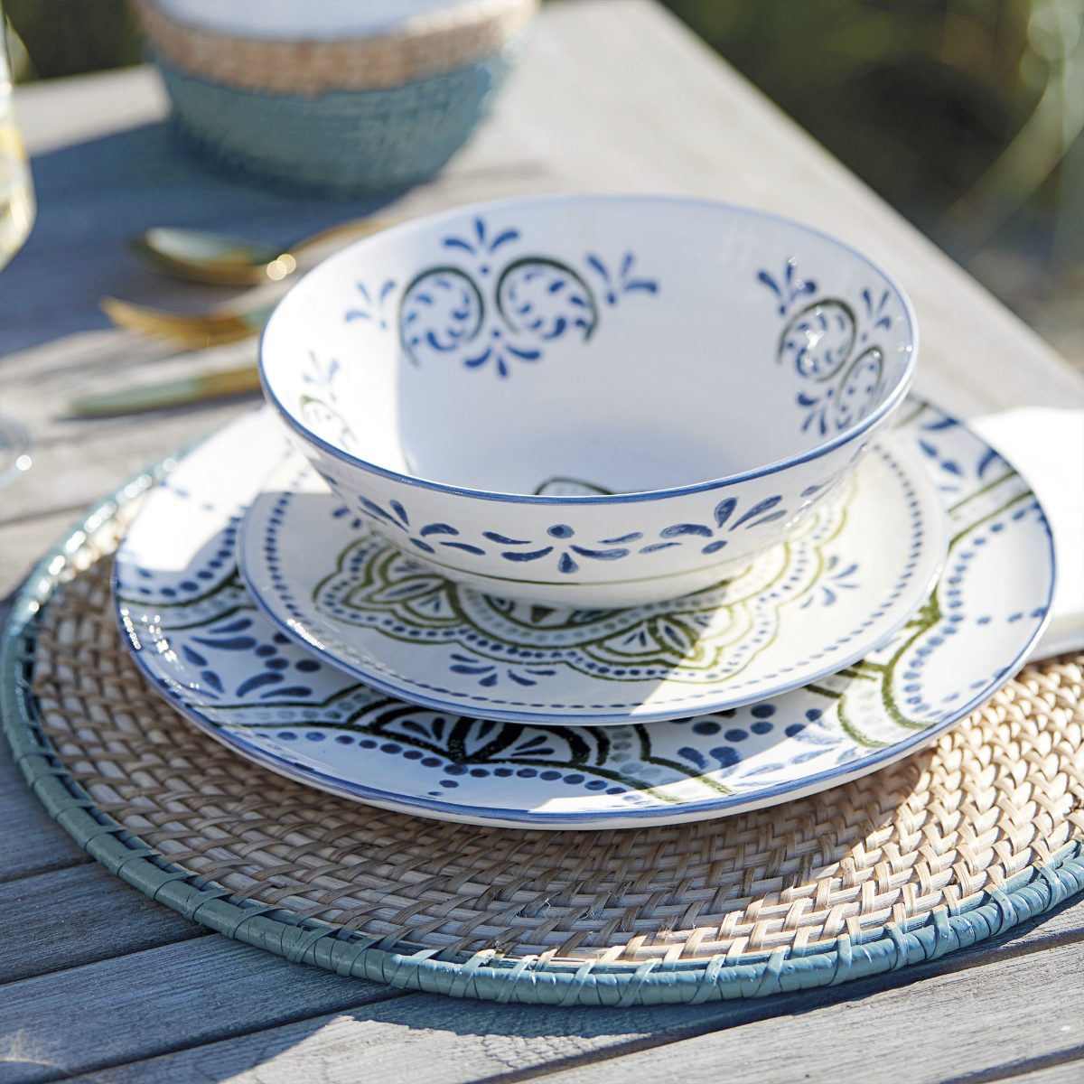 Chef Symon Handwoven Placemats, Set of Four - Image 5
