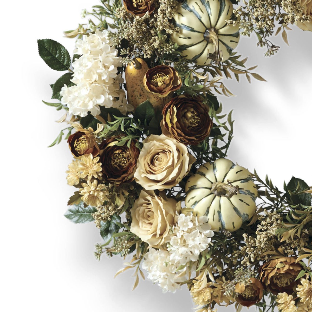 Alternative view of Blushing Harvest Wreath