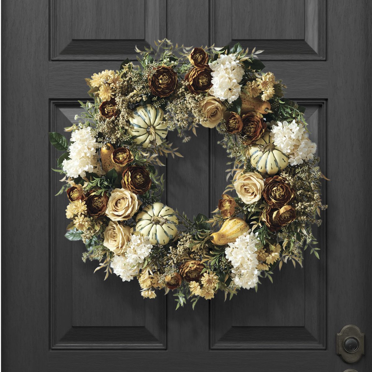 Blushing Harvest Wreath