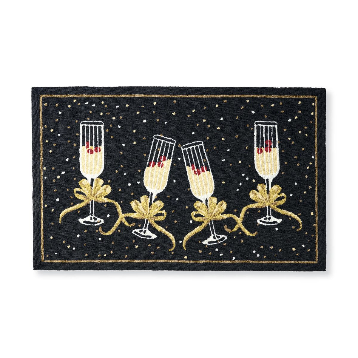 Champagne Shimmer Door Mat