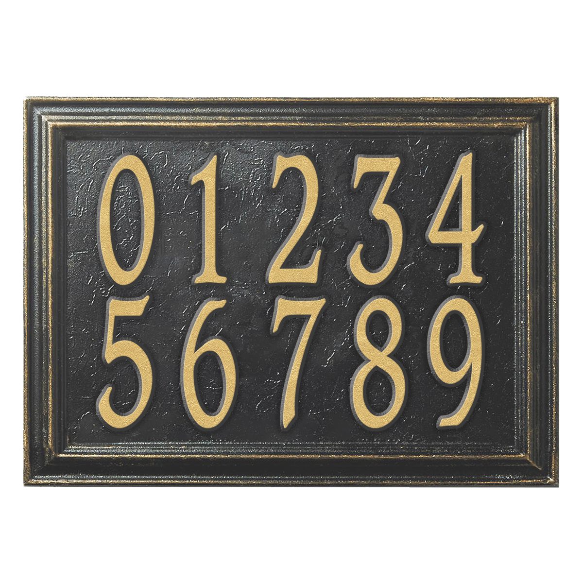 Designer Square Wall Address Plaque - Image 3